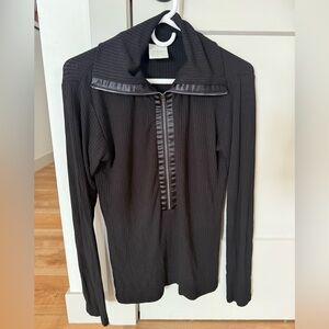Varley Quarter Zip Knit (thinner material)